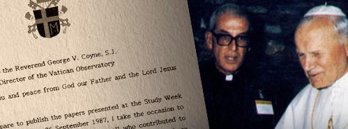 To the Reverend George V. Coyne, S.J. Director of the Vatican Observatory