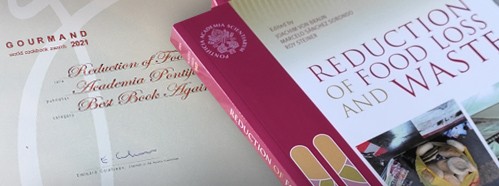 Our book on "Food Loss and Waste" received the prestigious Gourmand Prize in Paris as best book on reducing food waste